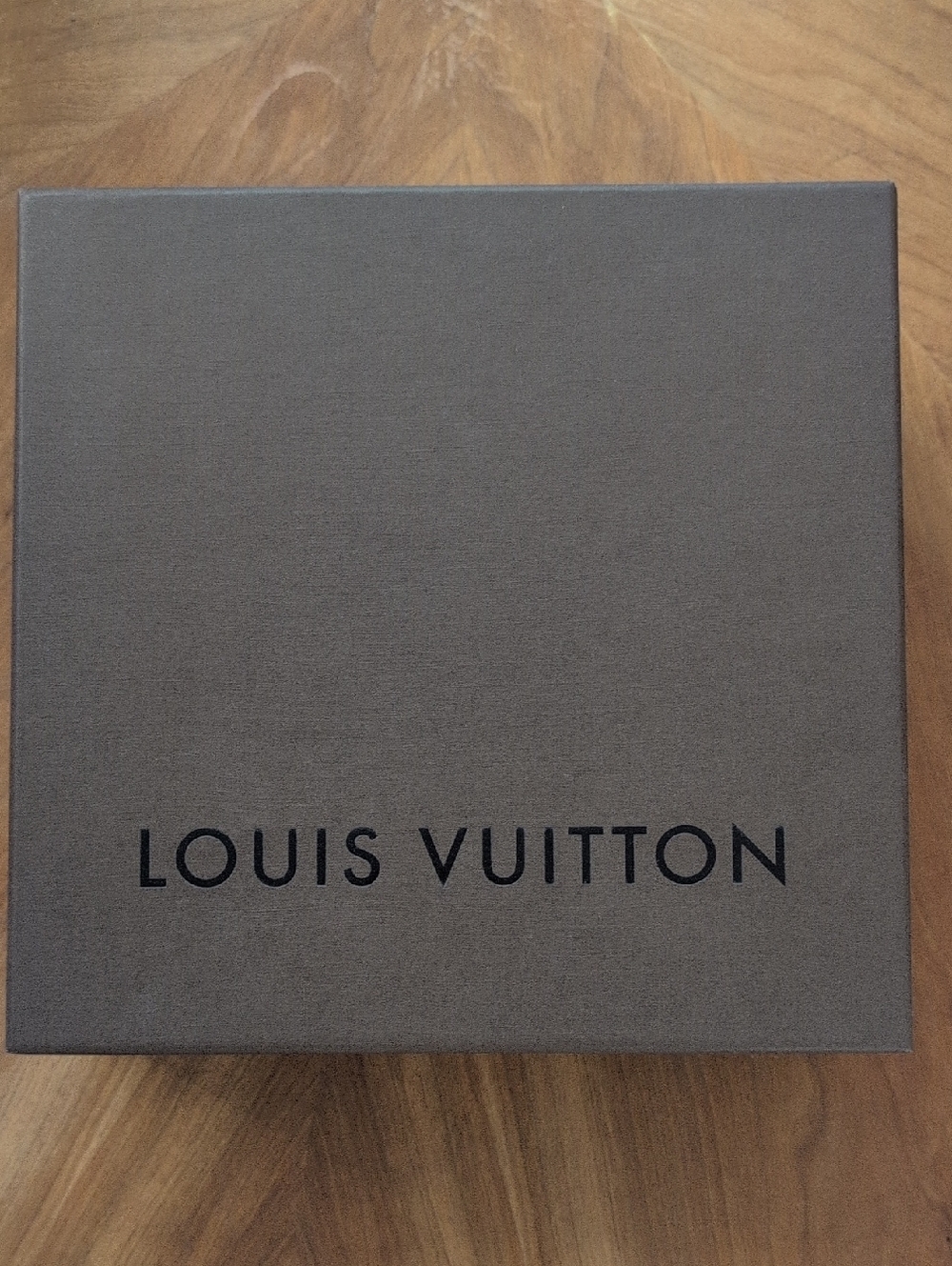 Louis Vuitton Brown Logo Presentation Box